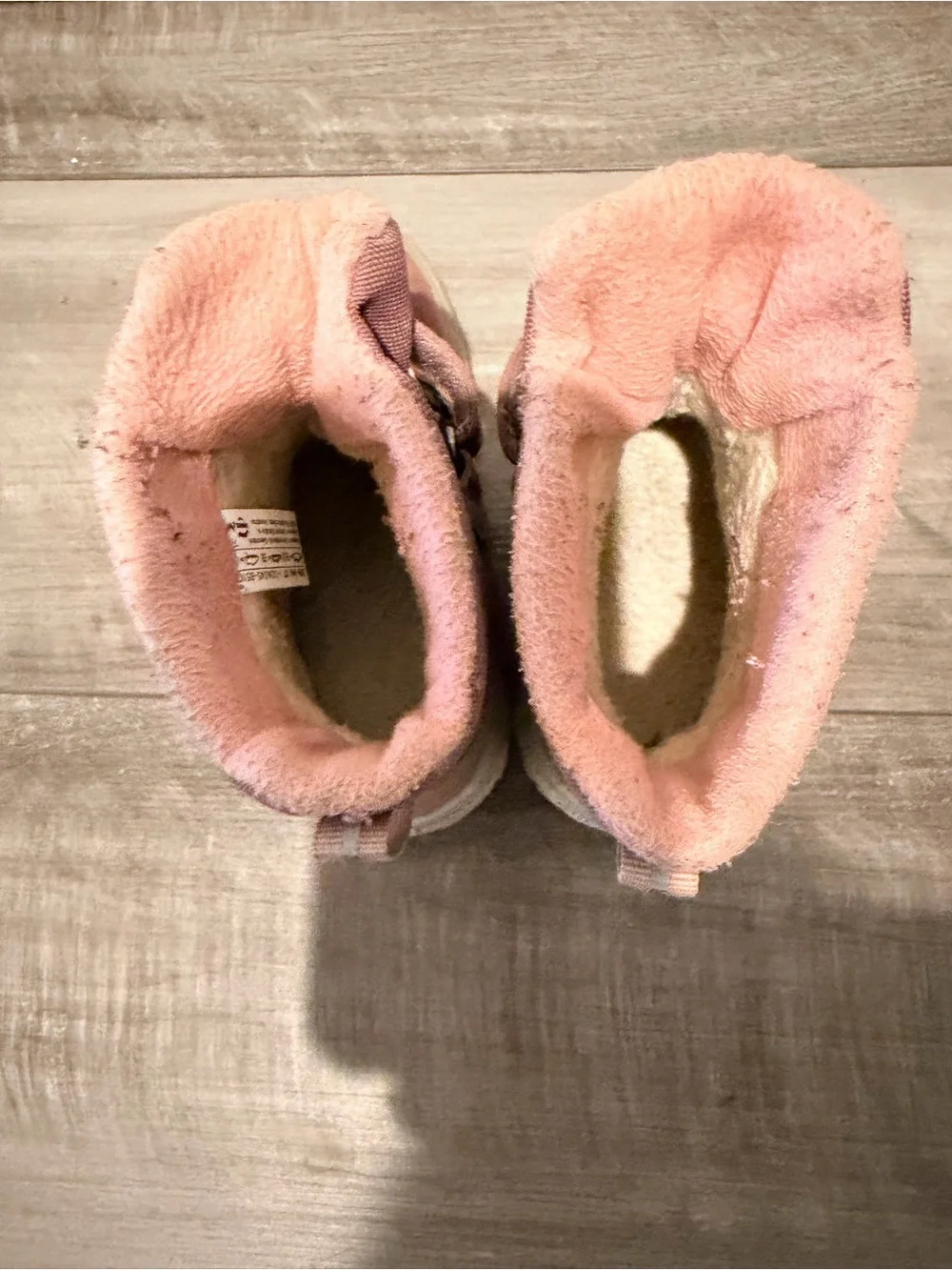Superfit Mauve Girls Snowflake Strap Boots
